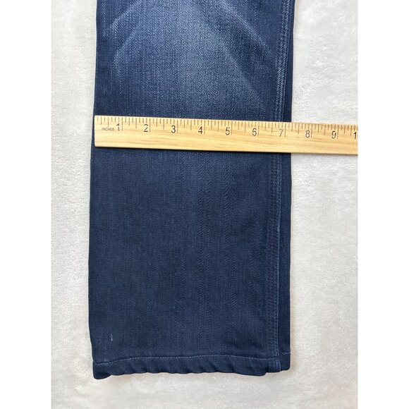 7‎ for all mankind Jeans Womens 26 Blue Denim Flynt Flare Stretch - Picture 8 of 8